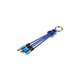 RAGAU（睿高）一拖三充电线钥匙吉他造型 蓝色图片