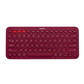 罗技 无线蓝牙键盘K380 红图片