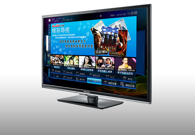 联想智能电视 32E31Y 32英寸 双核安卓4.0 （黑色）图片