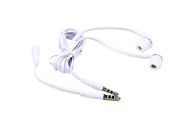 立体声耳机H101(含转接线)/珠光白  图片
