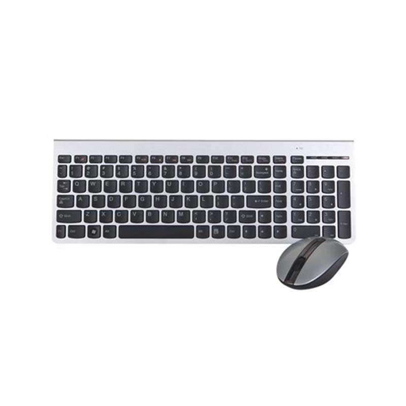 联想无线键盘鼠标套装KM5922(银色)图片