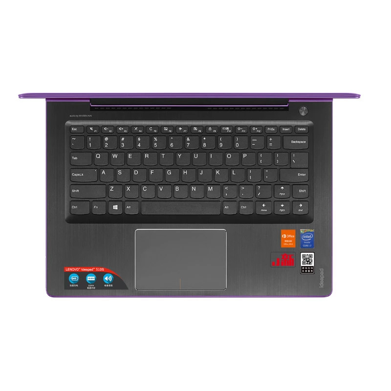 小新 510S-14ISK 14.0英寸轻薄笔记本 紫色 80U90007CD图片