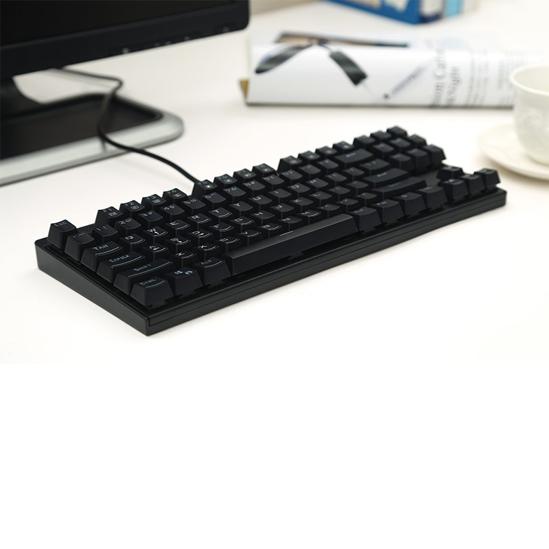联想机械键盘MK100黑色 黑轴图片