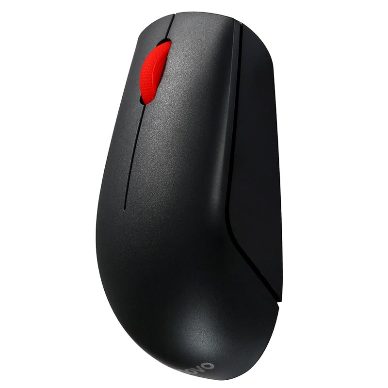 联想"翎光"无线鼠标N1901A – 黑红版图片