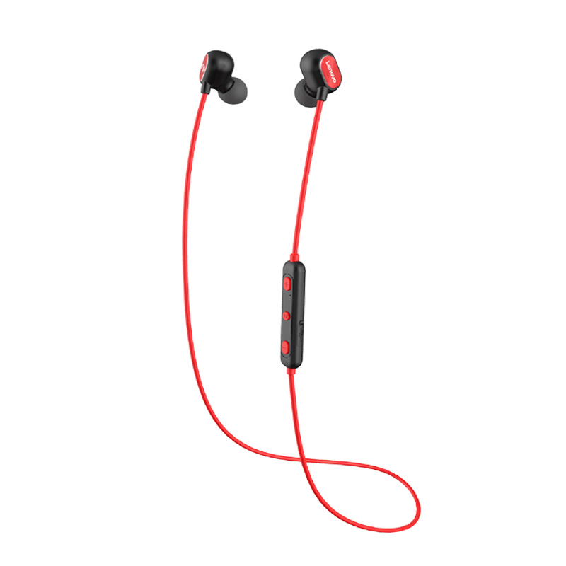 联想H02蓝牙运动耳机 红色图片