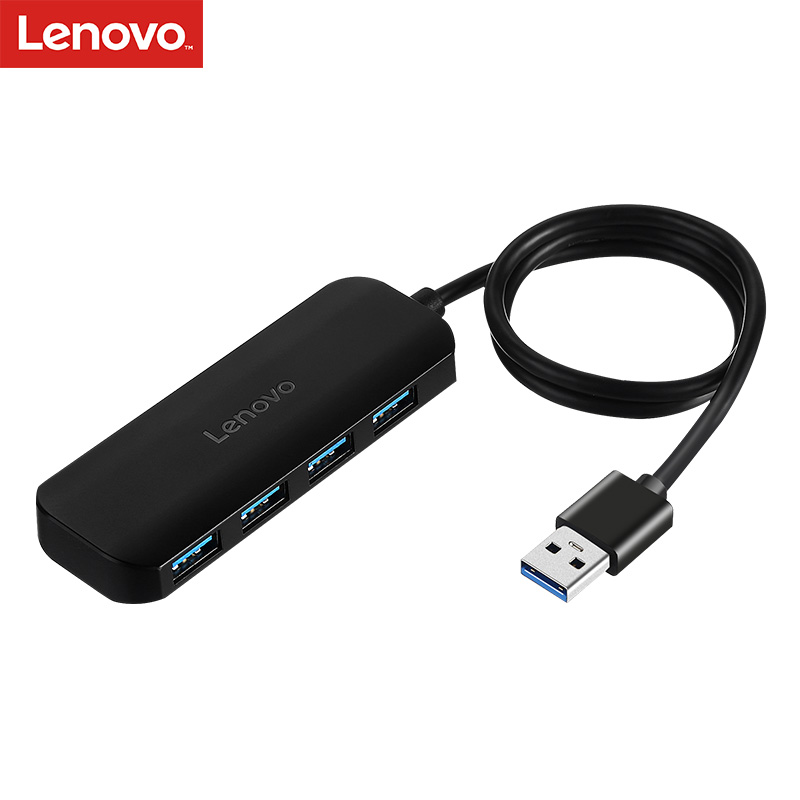 联想（Lenovo） A601 USB分线器 高速3.0接口 扩展一拖四多接口 转换器 HUB集线器图片