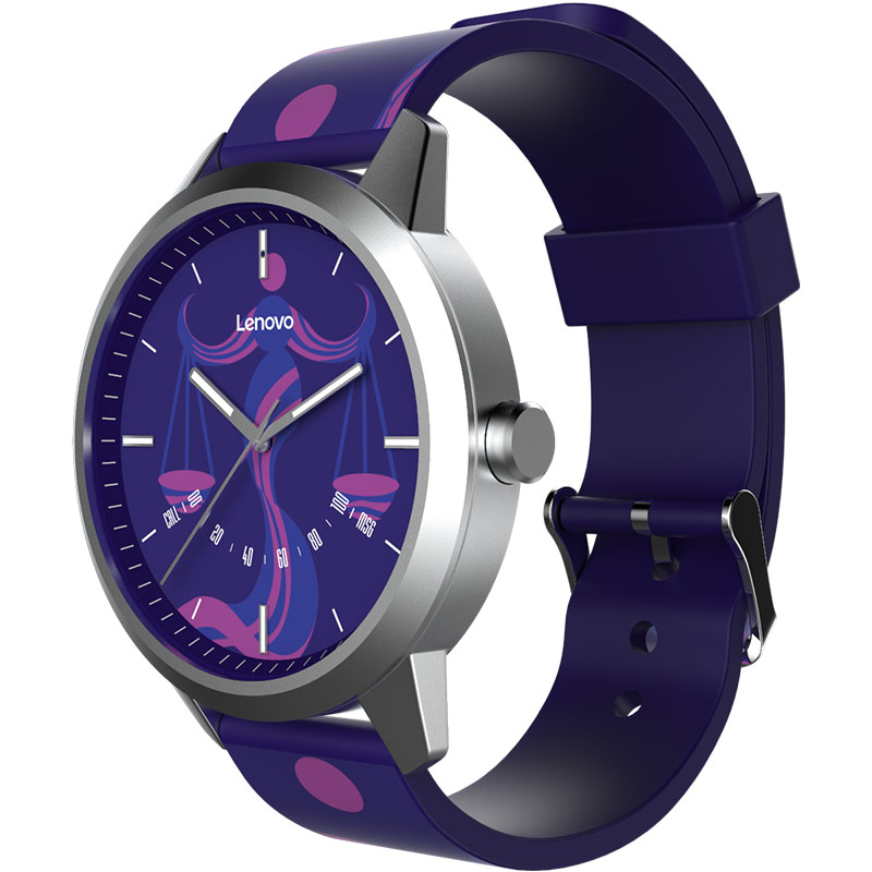 联想 Watch 9 智能手表星座系列-天秤座 紫色图片