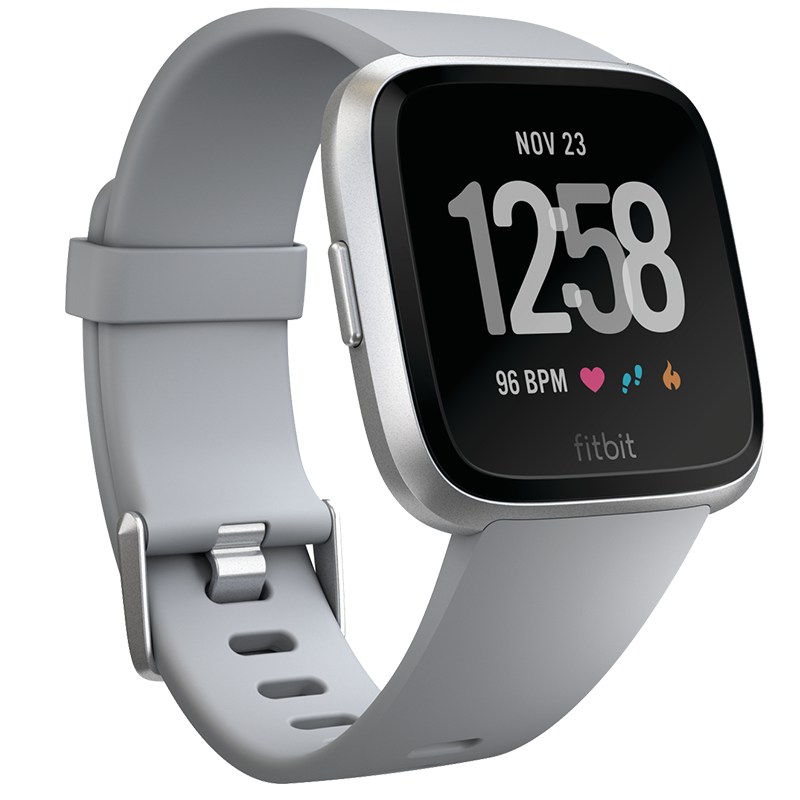 Fitbit VERSA 智能运动手表  蓝色表盘/银色表带FB505SRGY-CJK图片