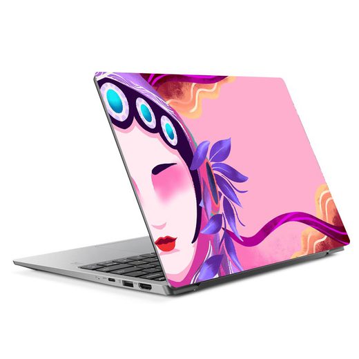 联想 小新潮7000 13寸电脑保护膜 13寸笔记本电脑 京韵青衣仅背景