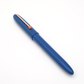KACO RETRO锐途包尖钢笔EF尖 彩色复古学生钢笔礼盒装笔类 深蓝色/金夹图片