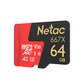 朗科(Netac）TF卡行车记录仪摄像机手机内存卡P500朝至尊版64GB图片