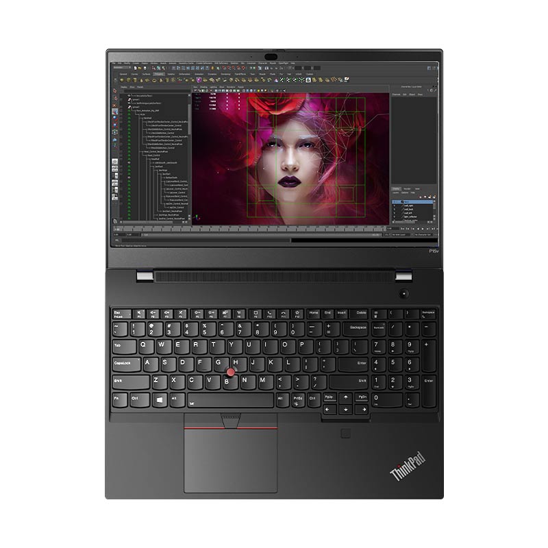 ThinkPad P15v 英特尔酷睿i7 专业绘图笔记本电脑4K屏 定制版图片