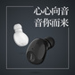 乔威JOWAY豌豆迷你蓝牙耳机H-66 黑色图片