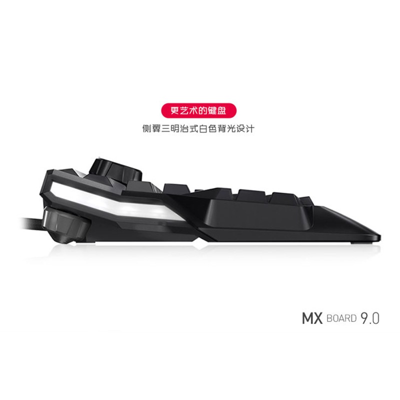 樱桃CHERRY MX9.0 G80-3980LYBEU-2 机械键盘RGB背光黑色樱桃红轴_联想