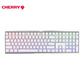 樱桃Cherry MX3.0SRGBG80-3874HYAEU-0机械键盘有线键盘全尺寸游戏键盘无钢板RGB灯效白色黑轴图片