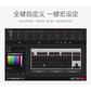 樱桃CHERRY MX8.0 G80-3880HYAEU-0 机械键盘有线键盘游戏键盘87键背光键盘白色樱桃黑轴图片