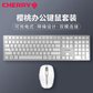 樱桃CHERRY DW9000 超薄无线键鼠套装银色图片