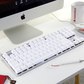 樱桃CHERRY MX8.0 G80-3880HYAEU-0 机械键盘有线键盘游戏键盘87键背光键盘白色樱桃红轴图片