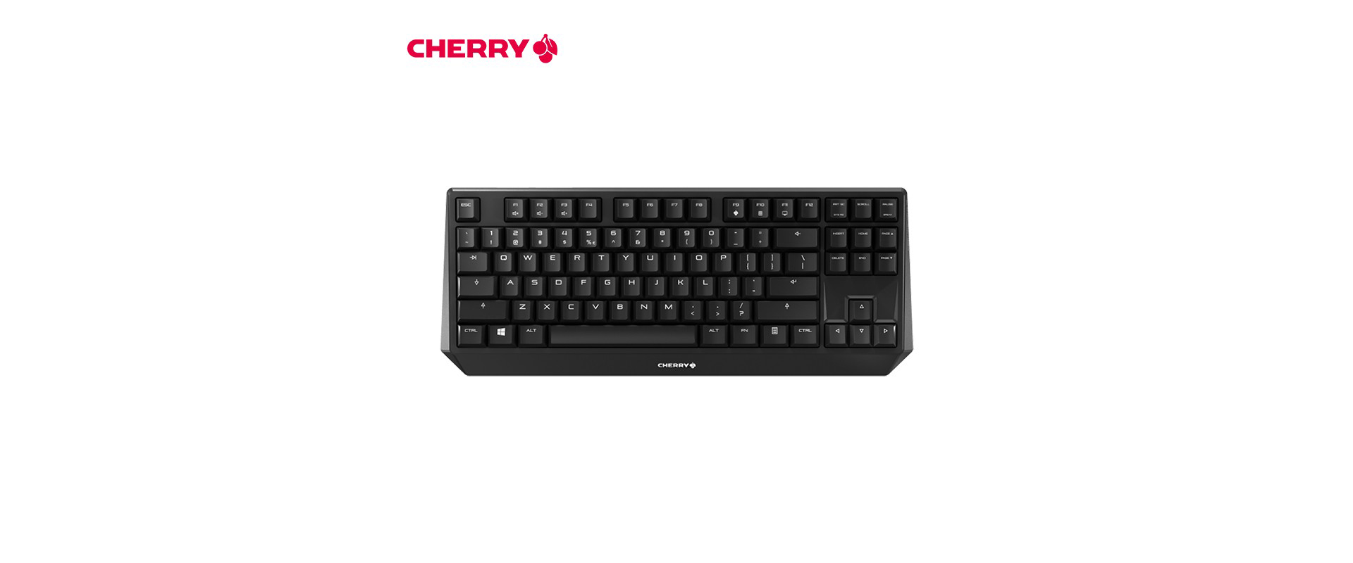 樱桃(cherry)mx1.0 tkl g80-3810 游戏键盘 87键 黑色 黑轴