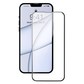 倍思 0.4mm全屏全玻璃康宁钢化膜 For iP 6.7寸 （单片装+贴膜神器）黑色图片