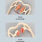 佑美手动颈椎按摩器肩颈疏通仪 粉色图片