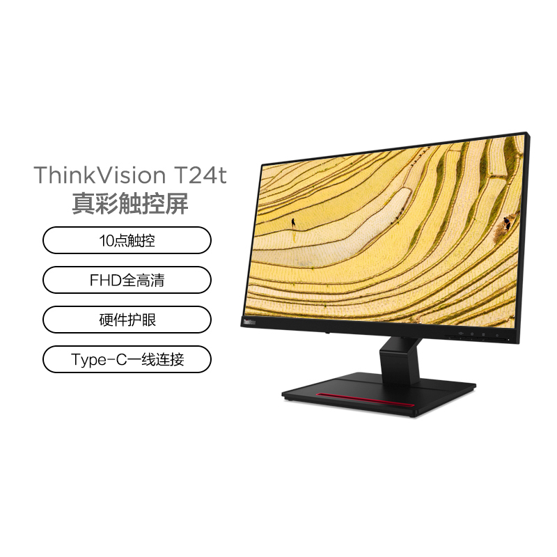 联想/ThinkVision 23.8英寸 电脑显示器 T24t-20