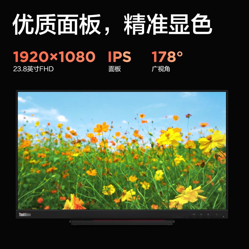 联想/ThinkVision 23.8英寸 电脑显示器 T24t-20图片