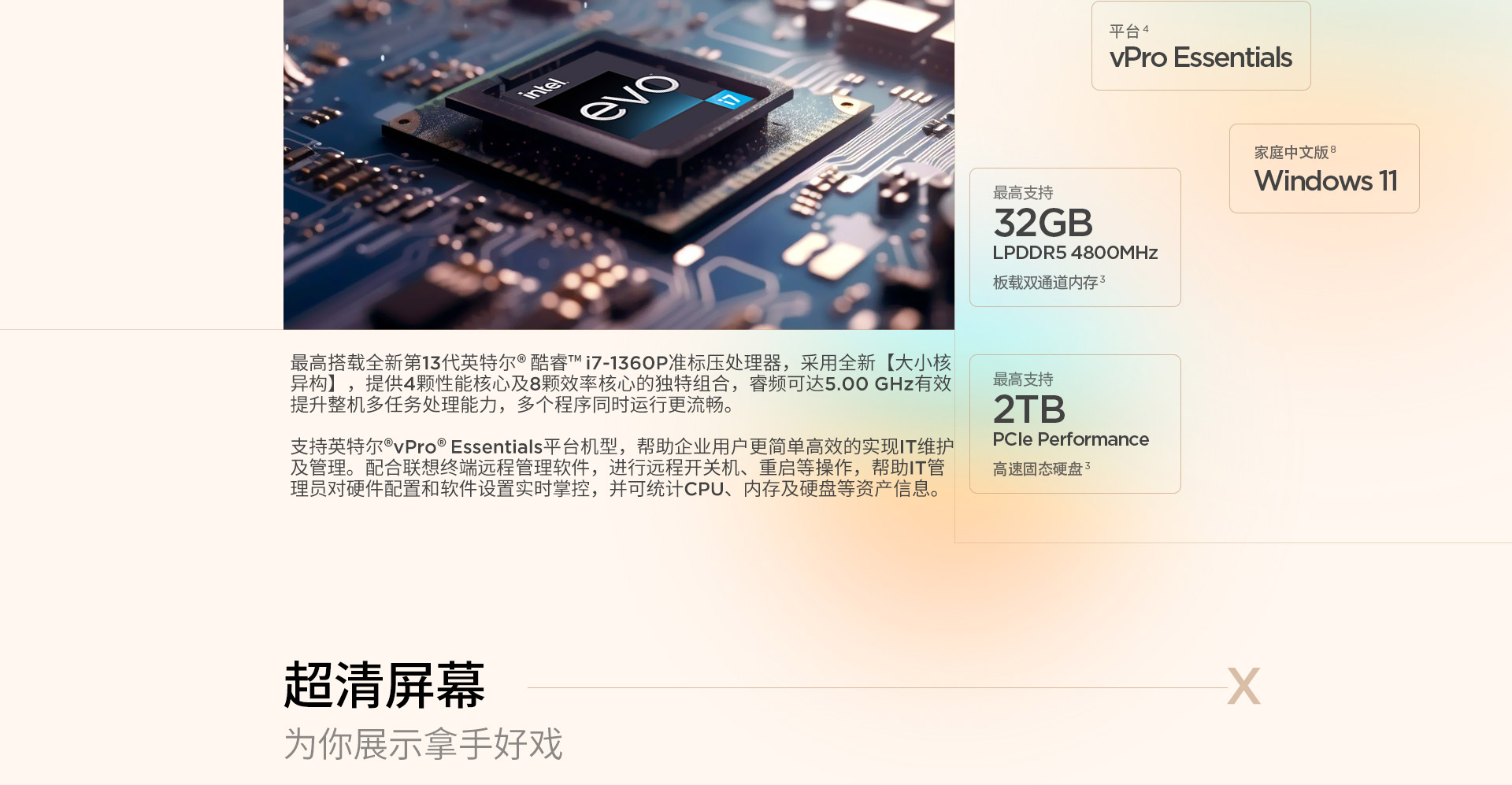 Thinkpad x13 2023 evo i7 