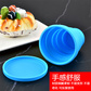 睿高（ragau）创意硅胶运动折叠水杯 蓝色图片