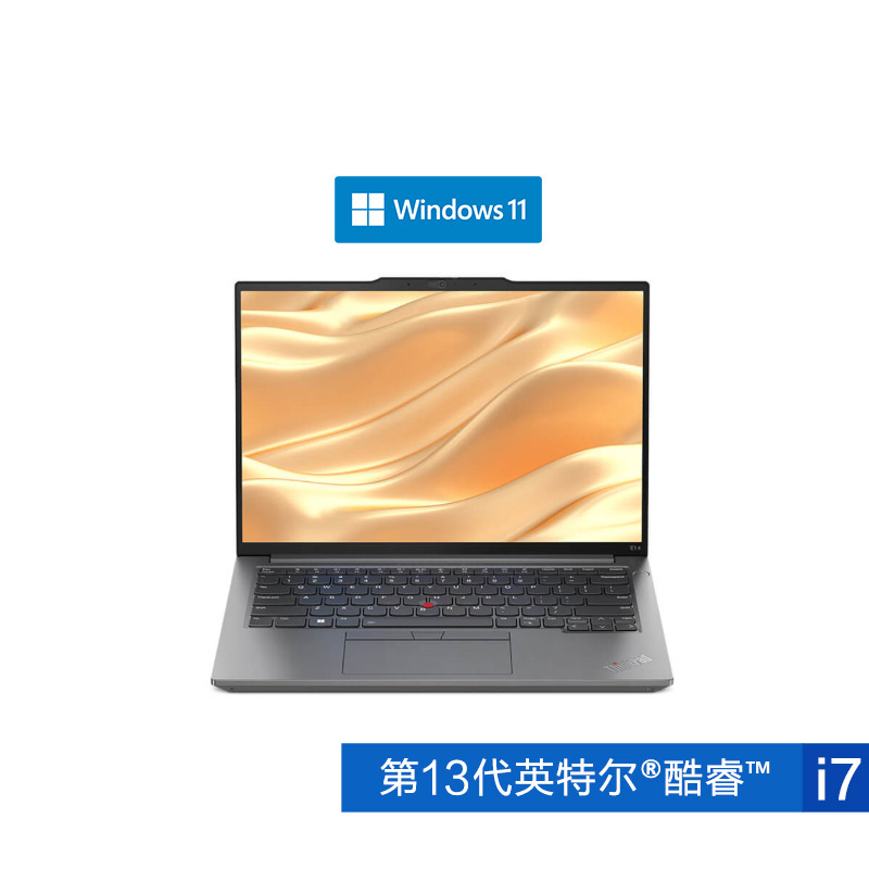 企业购】ThinkPad E14 2023 英特尔酷睿i7 经典商务本4CCD_商务办公_