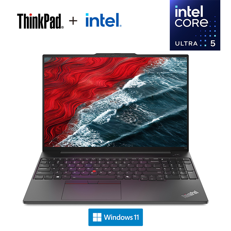 ThinkPad E16 AI 2024 英特尔酷睿Ultra 5 经典商务本 24CD