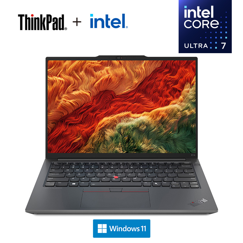 ThinkPad E14 AI 2024 英特尔酷睿 Ultra 7 经典商务本 01CD