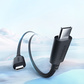 联想thinkplus USB-C转USB-C 原装100W快充线（1米）白色图片