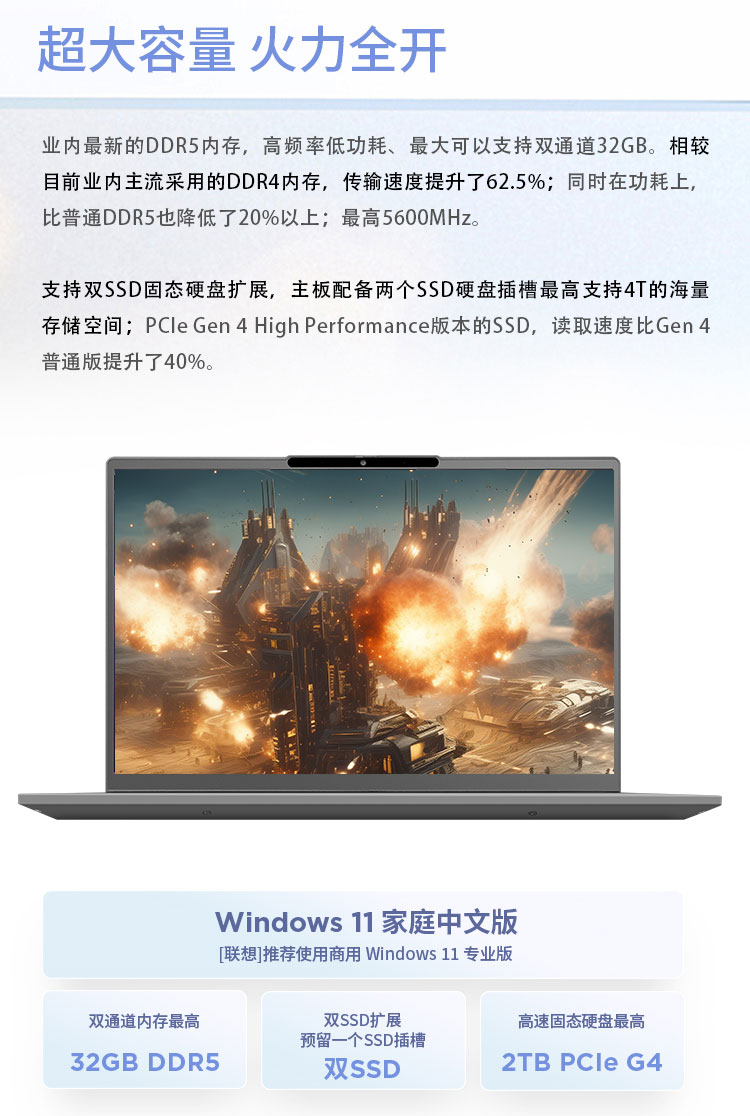 昭阳·悦Max Core5 14英寸轻薄本X5-14 IRH-政企惠采商城-联想政教及大