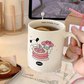 豆瓜学生高颜值陶瓷马克杯情侣杯-颜色随机图片