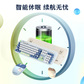 异能者无线键鼠套装KN521 猫耳奶茶白图片