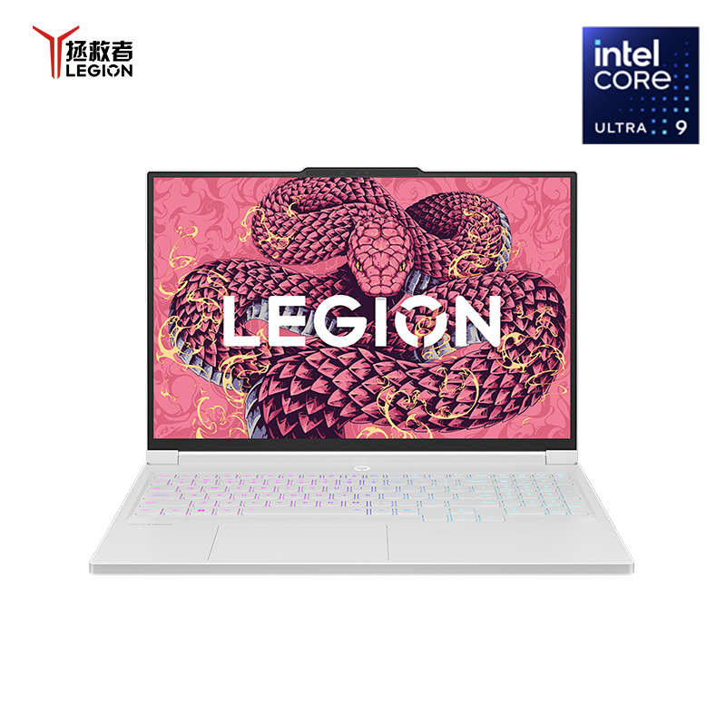 联想拯救者Y9000X 2025 AI元启 16英寸电竞游戏笔记本 冰魄白