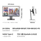 联想ThinkVision P27QD-40 27英寸2K四边微边 可升降旋转 显示器图片