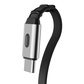 thinkplus轻锋USB-C伸缩快充线 240W 1.5m黑图片
