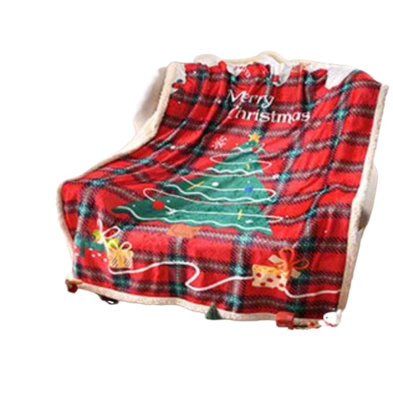 圣诞节毛毯100*70cm