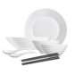 乐美雅华瑞娜白玉餐具8件套LC-B1119图片