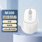 联想M300双模右手鼠标_锂电_白色图片