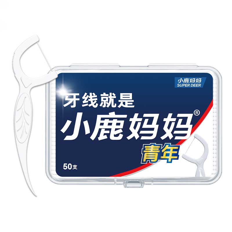 小鹿妈妈牙线棒